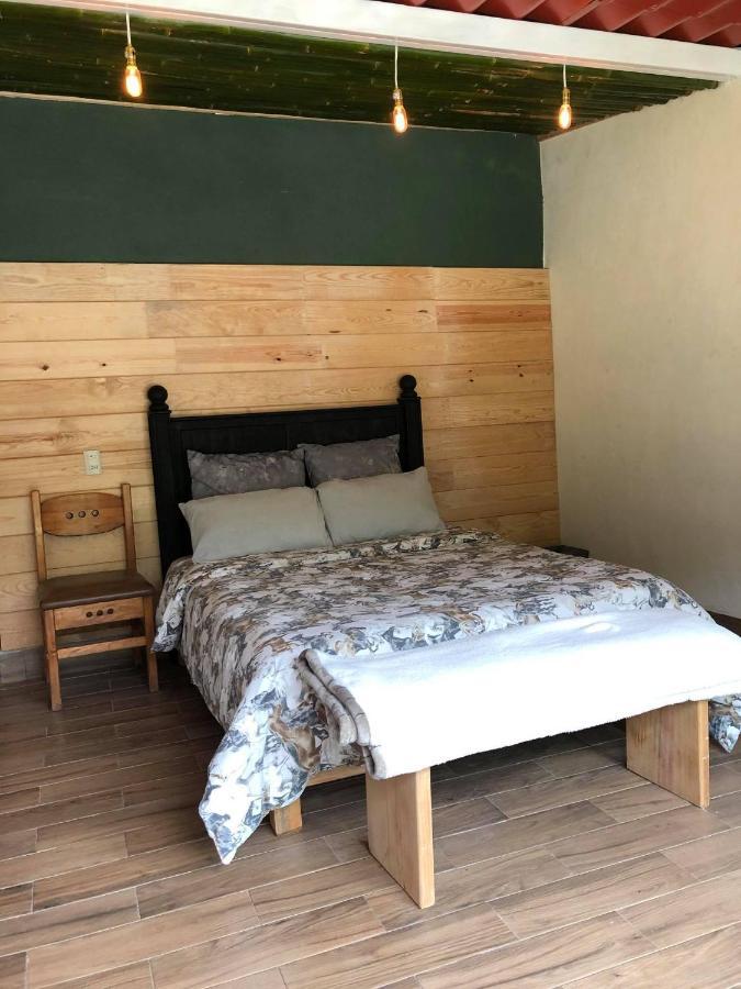 Cabaña romántica en el bosque! Acaxochitlán Exterior foto