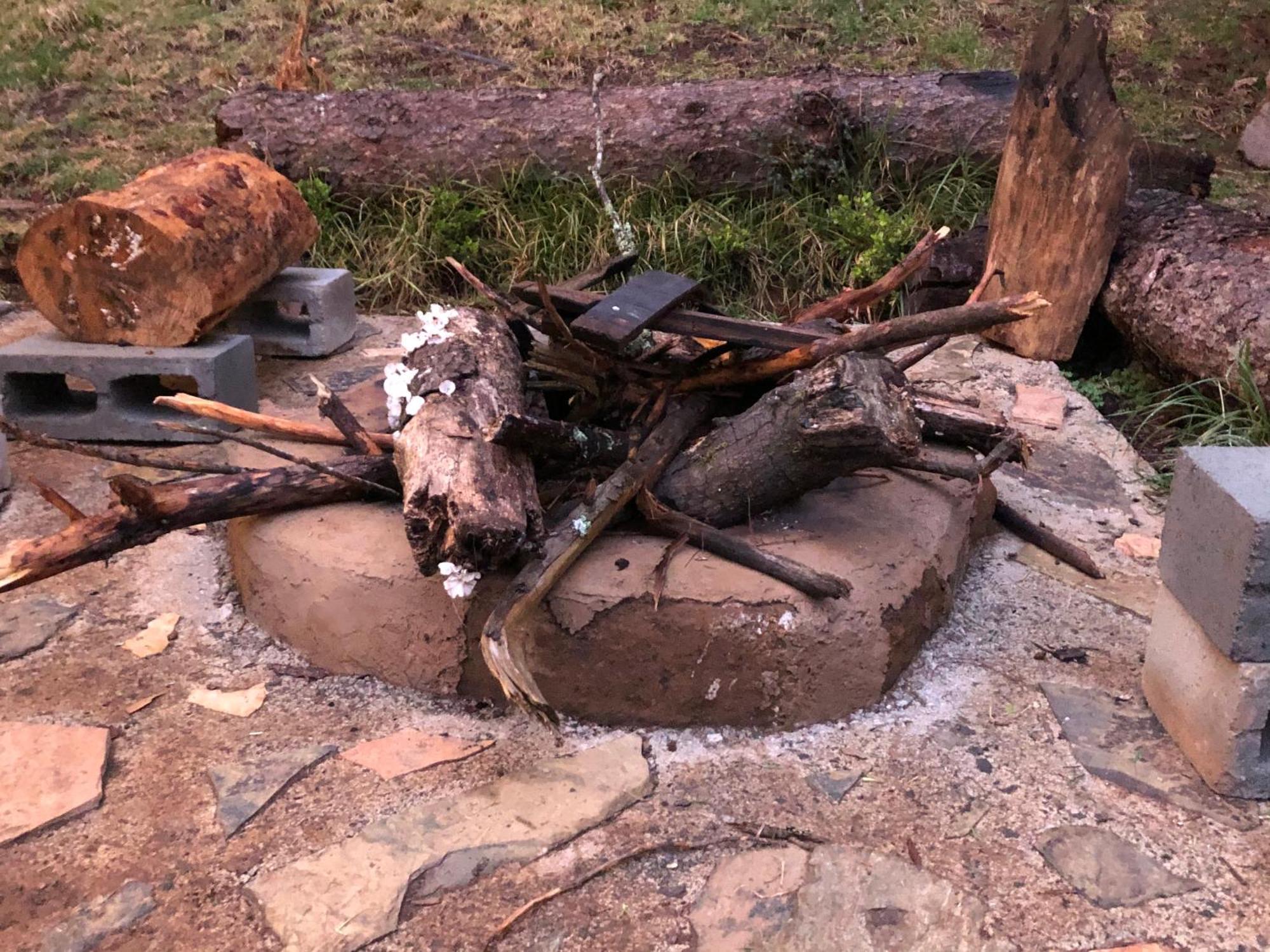 Cabaña romántica en el bosque! Acaxochitlán Exterior foto